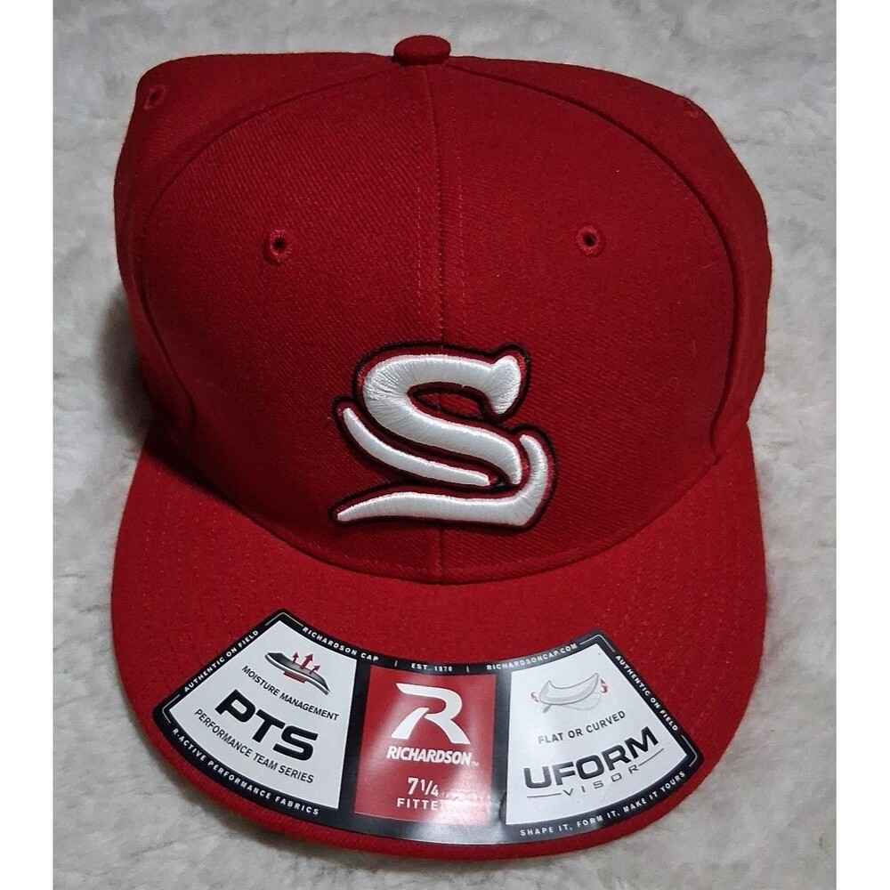 Richardson Red "S" Logo Performance Team Series Fitted Hat